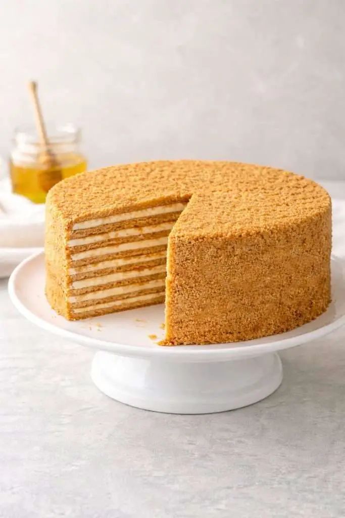Medovik (honey cake)